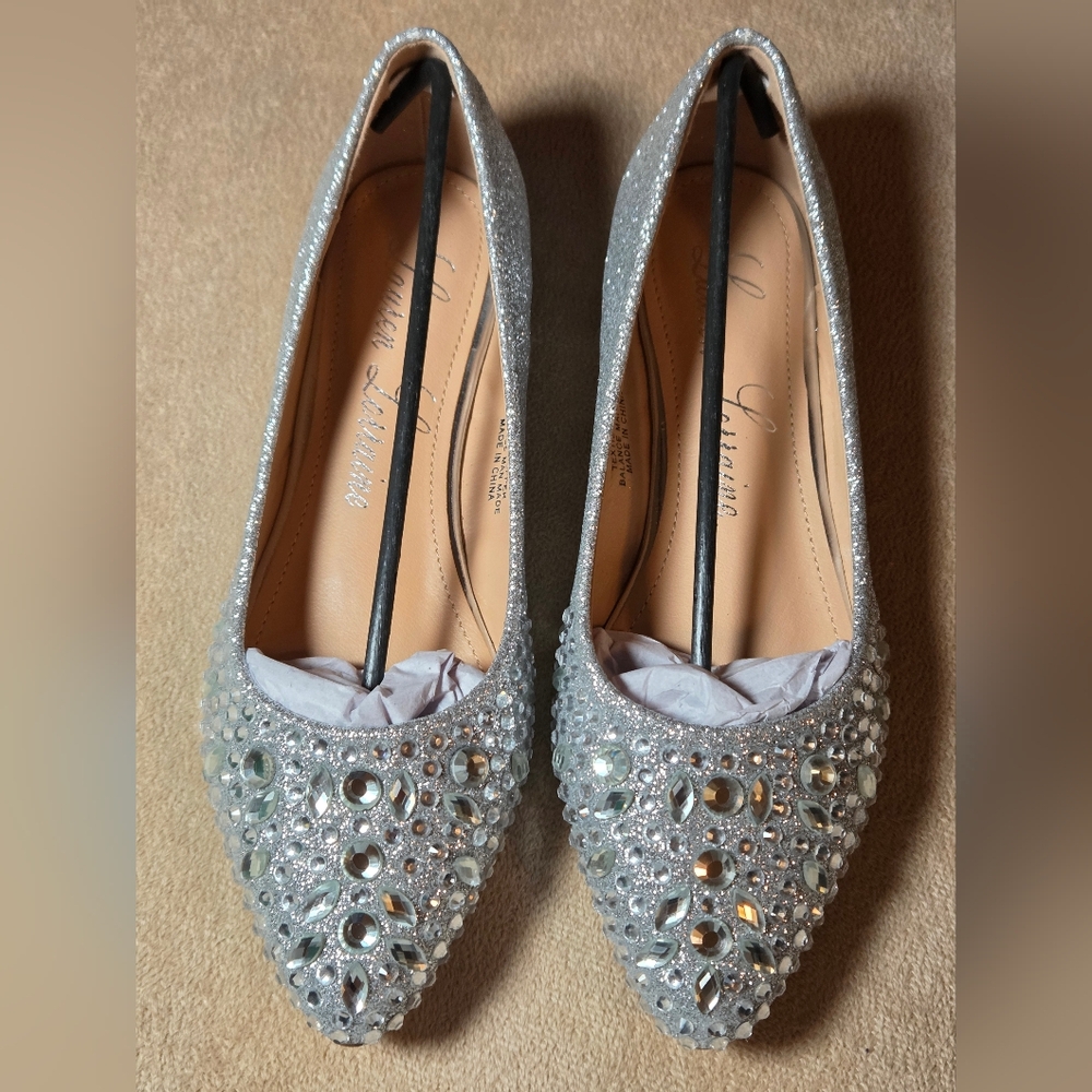 Lauren Lorraine Silver Kelsey Shoes